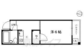 プチ北斗 2-B ｜ 京都府京都市東山区大和大路通七条下る西入北斗町（賃貸マンション1K・2階・21.06㎡） その2