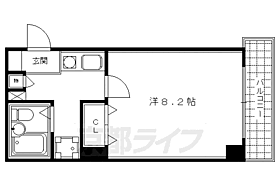 京都府京都市下京区万寿寺通堺町西入俵屋町（賃貸マンション1K・3階・23.00㎡） その2