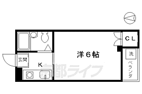 メイソン山本 202 ｜ 京都府京都市東山区今熊野南日吉町（賃貸マンション1K・2階・15.00㎡） その2