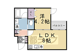 京都府京都市上京区中筋通智恵光院西入菱屋町（賃貸マンション1LDK・3階・29.91㎡） その2