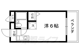 京都府京都市北区紫竹栗栖町（賃貸マンション1K・3階・17.20㎡） その2