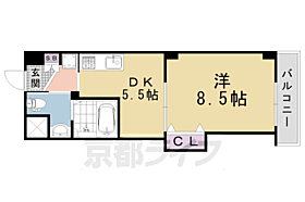 京都府京都市北区小山下総町（賃貸マンション1DK・1階・34.30㎡） その2