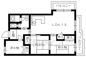 京都府京都市北区小山中溝町（賃貸マンション3LDK・4階・75.50㎡） その2