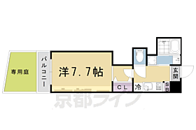 京都府京都市上京区上御霊前通小川東入下清蔵口町（賃貸マンション1K・1階・29.72㎡） その2