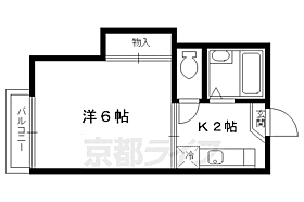 京都府京都市上京区中立売通室町西入花立町（賃貸アパート1K・2階・18.00㎡） その2