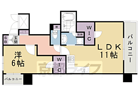 京都府京都市東山区三条通南2筋目西入唐戸鼻町（賃貸マンション1LDK・5階・44.79㎡） その2