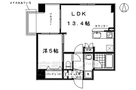 Ｇｒａｃｉａ（グラシア）清水五条 307 ｜ 京都府京都市東山区大黒町通五条上る2丁目大黒町（賃貸マンション1LDK・3階・43.56㎡） その2