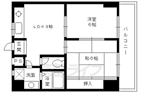 京都府京都市下京区油小路通仏光寺上る風早町（賃貸マンション2LDK・4階・45.11㎡） その2