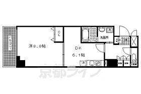 京都府京都市中京区御幸町通二条上る達磨町（賃貸マンション1DK・2階・37.36㎡） その2