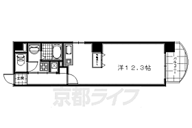 京都府京都市下京区綾小路通西洞院西入芦刈山町（賃貸マンション1R・8階・30.23㎡） その2