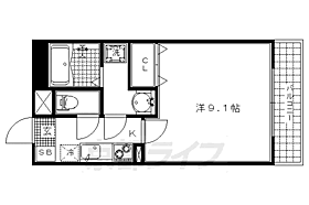 京都府京都市北区上賀茂豊田町（賃貸マンション1K・2階・27.00㎡） その2