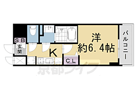 京都府京都市下京区五条通醒ケ井東入小泉町（賃貸マンション1K・11階・23.10㎡） その2