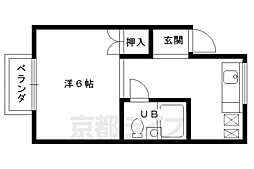 京福電気鉄道北野線 等持院・立命館大学衣笠キャンパス前駅 徒歩4分 1階/-