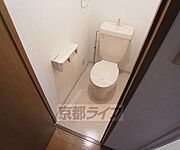 清潔感のある洋式トイレ。