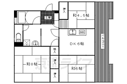東大路高野第3住宅24棟 2階
