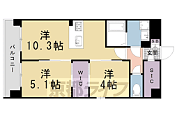 京福電気鉄道北野線 北野白梅町駅 徒歩12分