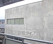 バルコニーからの景色です。