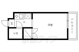 京福電気鉄道北野線 北野白梅町駅 徒歩10分 3階/-