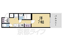 京福電気鉄道北野線 北野白梅町駅 徒歩15分