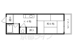 京都地下鉄東西線 御陵駅 徒歩5分 4階/-