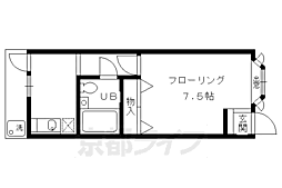 京福電気鉄道北野線 北野白梅町駅 徒歩13分