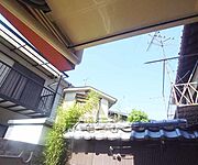 バルコニーからの室外風景です。
