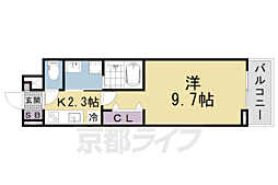 JR湖西線 大津京駅 徒歩9分 2階/-