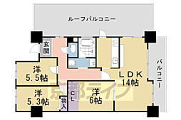 京都地下鉄東西線 小野駅 徒歩6分 5階/-