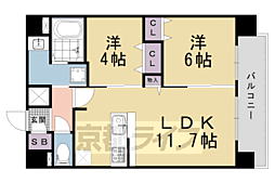 近鉄京都線 十条駅 徒歩10分 7階/-