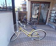 駐輪場です。