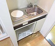 コンパクトなキッチンです