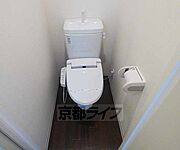 清潔感のあるトイレです。