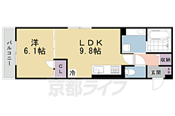 JR山陰本線 二条駅 徒歩5分 2階/-