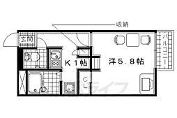 JR片町線(学研都市線) 藤阪駅 徒歩10分 2階/-