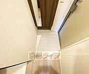 靴収納付きの玄関