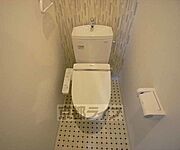 清潔感のあるトイレです。