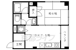 京都地下鉄東西線 椥辻駅 徒歩13分 4階/-