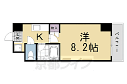 京都市営烏丸線 四条駅 徒歩9分 7階/-