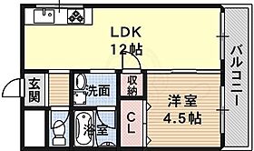 大阪府吹田市昭和町2番5号（賃貸マンション1LDK・4階・42.00㎡） その2