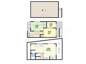 シャンティハウス別府  ｜ 大阪府摂津市別府３丁目（賃貸テラスハウス3LDK・1階・64.46㎡） その2