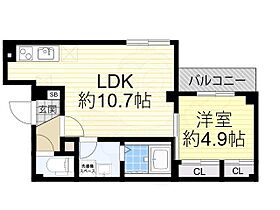 Raffine朝日が丘町  ｜ 大阪府吹田市朝日が丘町2番7号（賃貸マンション1LDK・1階・35.86㎡） その2