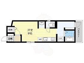 アンジェリカ豊津横ワンルーム  ｜ 大阪府吹田市山手町２丁目（賃貸アパート1R・1階・27.37㎡） その2