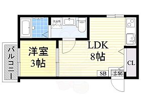 大阪府大阪市東淀川区相川２丁目2番11号（賃貸アパート1LDK・3階・25.28㎡） その2