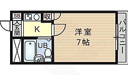 ビスタ泉町 1Kの間取図画像