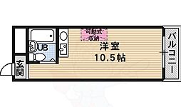 ハイツテラウラ ワンルームの間取図画像