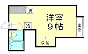 リバーサイド川元B 3 ｜ 秋田県秋田市川元小川町（賃貸アパート1R・1階・18.98㎡） その2