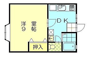 リバーサイド桜 203 ｜ 秋田県秋田市楢山南新町下丁（賃貸アパート1DK・2階・26.40㎡） その2