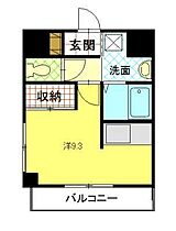 ノーベル山王一丁目 202 ｜ 秋田県秋田市山王1丁目（賃貸マンション1R・2階・26.50㎡） その2