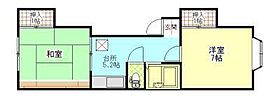 アーバンハイツ山王 206 ｜ 秋田県秋田市山王臨海町（賃貸アパート2K・2階・46.20㎡） その2