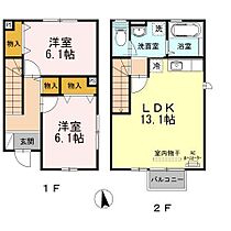 サニーコート松根 102 ｜ 秋田県秋田市飯島松根東町（賃貸アパート2LDK・1階・63.11㎡） その2